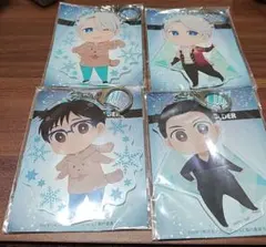 ユーリ!!! on ICE ヴィクトル 勝生勇利 アクリルキーホルダー 計4点