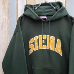 HA472☆チャンピオン☆スウェットパーカー☆カレッジロゴ刺繍☆メキシコ製☆M