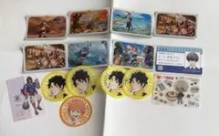 原神　ハイキュー　FGO コナン　等　ステッカー　カード　セット