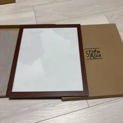 未使用品 スタジオアリス フォトフレーム ブラウン 四切サイズ - メルカリ