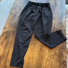 URBAN RESEARCH DOORS ブラックカジュアルパンツ 36