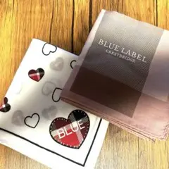 【未使用】BLUE LABEL CRESTBRIDGE ハンカチ 2枚セット