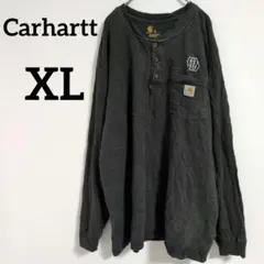 １点限り⭐️Carhartt【XL】長袖シャツ ブラック ロンT カジュアル
