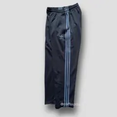 adidas アディダス トラックパンツ ネイビー×ブルー［M］