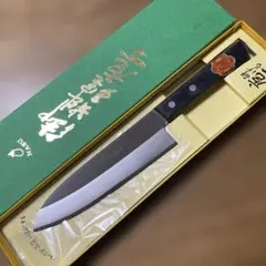 A0102）菊一文字 三徳包丁 キッチン 調理器具 包丁 ナイフ 在銘 銘あり