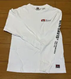 BEN DAVIS 長袖Tシャツ Sサイズ ホワイト