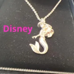 【正規品】DISNEY 人魚姫　アリエル　シルバーネックレス
