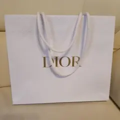 Dior ショップ袋 ショッパー ホワイト
