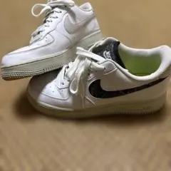 Nike Air Force 1 ホワイト/ブラック　25.0cm 箱無し