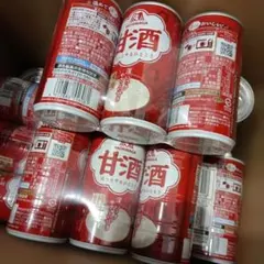 森永製菓 甘酒 190g 缶 ３個パック×10 セット 合計30缶のサムネイル