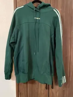 Adidas ivy park green パーカー