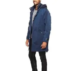 ラコステ/フィッシュテールタフタパーカ/ジップアップフーデッドコート/ジャケット