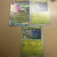 フォレトスex クヌギダマ（1枚ホロ）　進化ライン