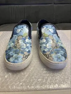 GUCCI ブルームス エスパドリーユ 花柄 GGスリッポン 箱・正規品 希少 