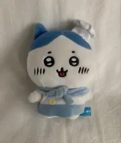 【新品未開封・タグ付き】ちいかわ カフェのコックさんマスコット ハチワレ ちいかわ ちいかわレストラン コックさんなマスコット（ハチワレ