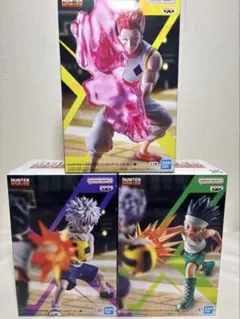 HUNTER×HUNTER G・I編　ゴン　キルア　ヒソカ　フィギュア３種セット