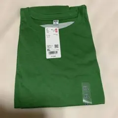 新品 UNIQLO ドルマンT グリーン XL