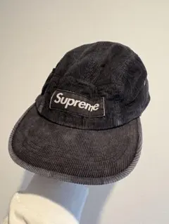 【人気美品】Supreme Box logo Cap コーディロイ Supreme シュプリーム 2024AW Corduroy Camp Cap コーデュロイ