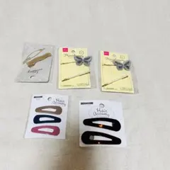 ヘアピンセット 5点
