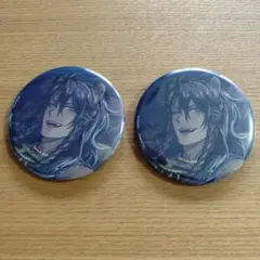 ツイステ 缶バッジ レオナ・キングスカラー　2個セット　寮服