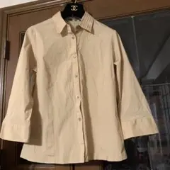 CLANE LAYERED SHEER SHIRTS 長袖シャツ ベージュ 1 - メルカリ