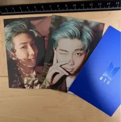 ✨公式　BTS ナムジュンRM ミニフォト2枚　HYBE INSIGHTラプモン