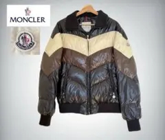 【MONCLER】モンクレール　CHINE ダウンジャケット　1 ブラウン系