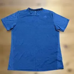 adidas ランニング用 Tシャツ 青 L