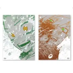 ヒロアカ原画展 A2アートポスター2枚セット　【The Beginning】