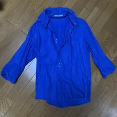 フランシストモークス　カットオフ　リネンシャツ　サイズ4 シャツのサムネイル