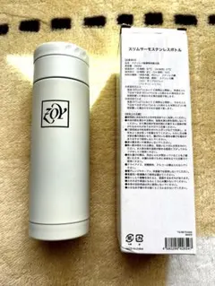 【未使用】ZOY スリムサーモステンレスボトル 260ml ホワイトのサムネイル