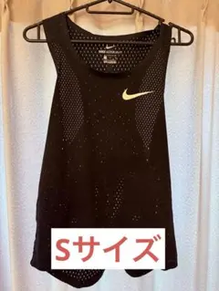 Nike Aeroswift ブラック タンクトップ S