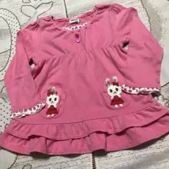 ミキハウス♡２段フリルチュニック♡90