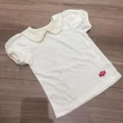 fute-uta 襟付きフリル袖Tシャツ 95