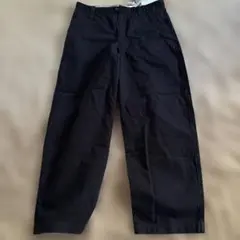 ユニクロ U ワイドフィットチノ　サイズ82 ブラック