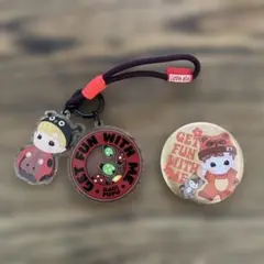 HACIPUPU Adventures ペンダント 缶バッジ セット