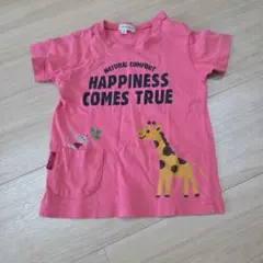 動物プリント ピンク Tシャツのサムネイル
