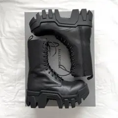balenciaga distressed bulldozer boots 43 - メルカリ