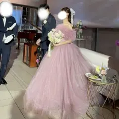 【さやぴん様専用】ハツコエンドウkiki風 カラードレス ynswedding