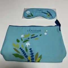 ロクシタン　ポーチとアイマスクセット