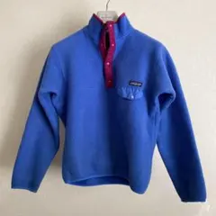 USA製 パタゴニア 90s フリース ジャケット トレーナー プルオーバー 青