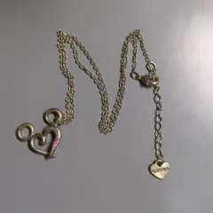 Disney ハート型ネックレス