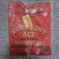 ONE PIECE ポートガス・D・エース Tシャツ L（新品未使用）