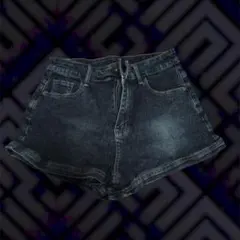 ダーク ショートパンツ y2k グランジ ダークコア パンク ロック 00s