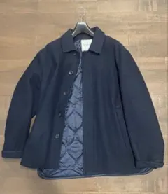 COS felted wool jacket ネイビーのサムネイル