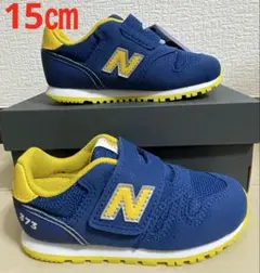 ①新品ニューバランスnewbalance15㎝IZ373PK2ブルー