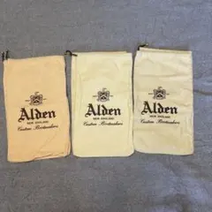 【純正】Alden オールデン シューズバッグ 保存袋 6枚セットのサムネイル