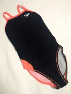 Speedo 競泳水着 Lサイズ SD54T01 黒/オレンジ スピード