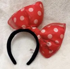 東京ディズニーリゾート ミニーマウス 赤リボン カチューシャ