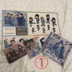 D.N.A Aぇ!group CD+ステッカー+クリアカードセット